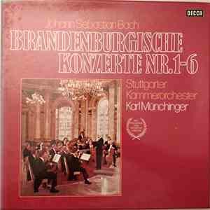 Johann Sebastian Bach, Stuttgarter Kammerorchester, Karl Münchinger - Brandenburgische Konzerte Nr. 1-6 download flac