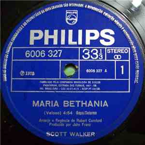Scott Walker - Maria Bethânia / Any Day Now download flac