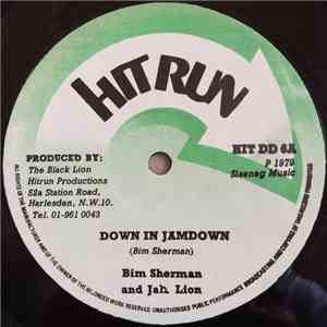 Bim Sherman And Jah Lion / Teem All-Stars - Down In Jamdown / Version download flac