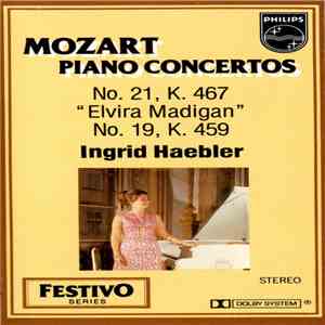 Mozart, Ingrid Haebler - Piano Concertos No. 21, K. 467 "Elvira Madigan" / No. 19, K. 459 download flac