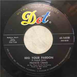 Francis Craig - Beg Your Pardon / Near You download flac