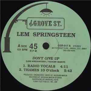 Lem Springsteen - Don't Give Up download flac
