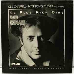Bruno Grimaldi - Ne Plus Rien Dire download flac