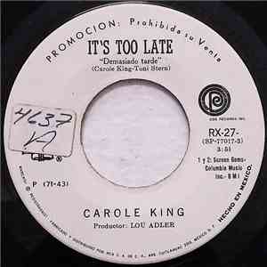 Carole King - It's Too Late = Demasiado Tarde download flac