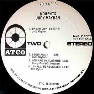 Judy Mayhan - Moments download flac
