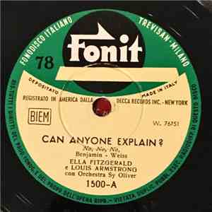 Louis Armstrong - Ella Fitzgerald - Can Anyone Explain? / Dream A Little Dream Of Me download flac