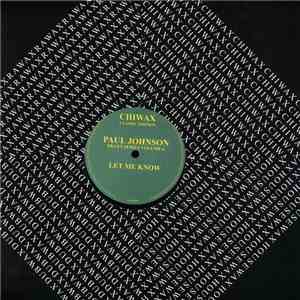 Paul Johnson - Let Me Know download flac