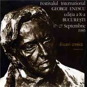 Rudolf Innig - Festivalul International George Enescu Ediția A-X-a București 17-27 Septembrie 1985 download flac