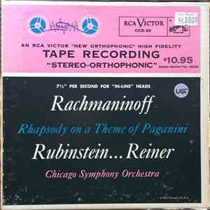 Arthur Rubinstein, Fritz Reiner, The Chicago Symphony Orchestra, Rachmaninoff - Rhapsody On A Theme By Paganini download flac