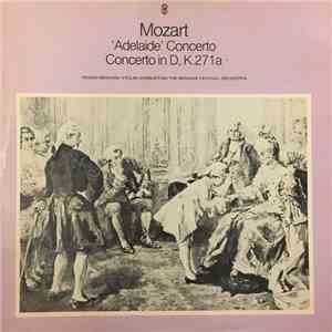 Mozart - Yehudi Menuhin - The Menuhin Festival Orchestra - "Adelaïde" Concerto; Concerto in D, K. 271a download flac