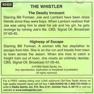 No Artist - The Whistler (The Deadly Innocent / Highway Of Escape) download flac