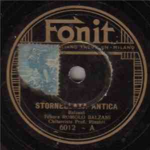 Romolo Balzani - Stornellata Antica / Nina Si Voi Dormite download flac