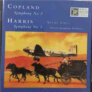 Aaron Copland, Roy Harris, Neeme Järvi, Detroit Symphony Orchestra - Harris Symphony No. 3/Copland Symphony No. 3 download flac