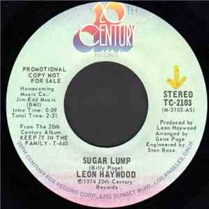 Leon Haywood - Sugar Lump download flac
