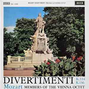 Mozart, Members Of The Vienna Octet - Divertimenti K.334 K.136 download flac