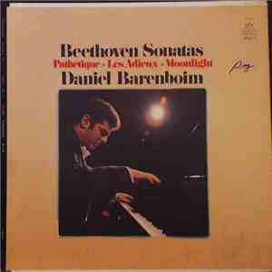Beethoven, Daniel Barenboim - Beethoven Sonatas: Pathetique - Les Adieux - Moonlight FLAC album