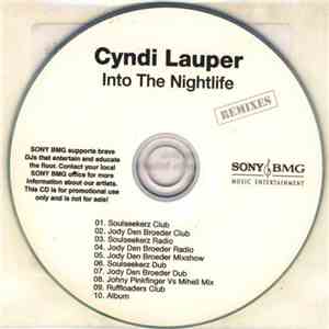 Cyndi Lauper - Into The Nightlife (Remixes) download flac