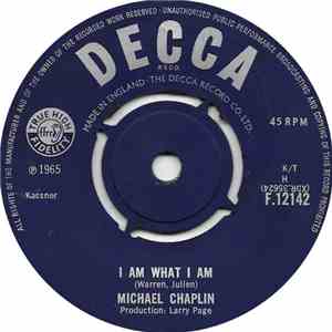 Michael Chaplin - I Am What I Am download flac