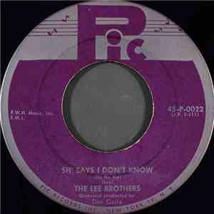 The Lee Brothers  - Sh' Says I Don't Know (No No No) download flac