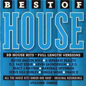 Various - Best Of House Volume Three download flac