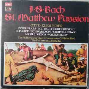 Bach - Philharmonia Orchestra & Choir, Otto Klemperer - St Matthew Passion download flac