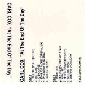 Carl Cox - At The End Of The Day download flac