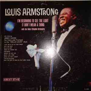 Louis Armstrong, JImmy Shore - I'm Beginning To See The Light It Don't Mean A Thing download flac