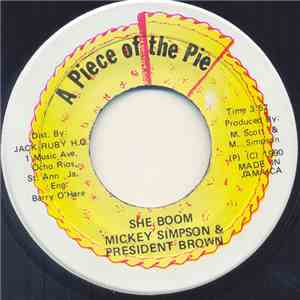 Mickey Simpson & President Brown - She Boom download flac