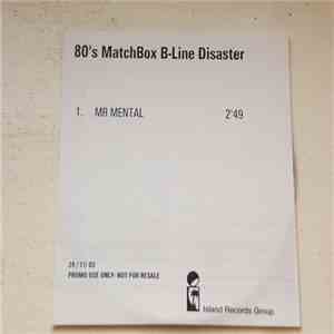 80's Matchbox B-Line Disaster - Mister Mental download flac