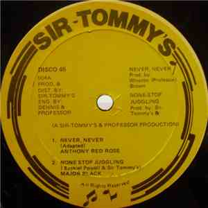 Anthony Red Rose / Major Black - Never, Never / None Stop Juggling download flac