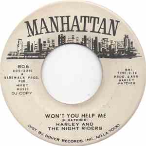 Harley And The Night Riders - Won't You Help Me / The Wild Angels Ride Tonight download flac