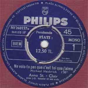 Anna St. Clair - Ne Vois-Tu Pas Que C'est Toi Que J'aime / Les Caméléons download flac