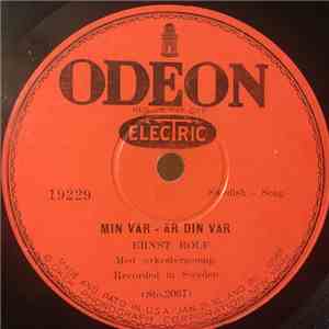 Ernst Rolf - Min Var - Ar Din Var / Mitt Barndomsken download flac