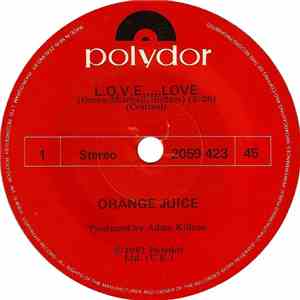 Orange Juice  - L.O.V.E... Love download flac