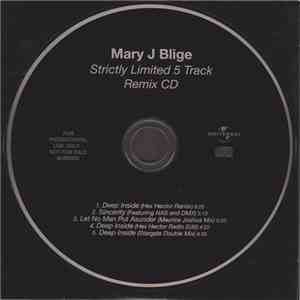 Mary J. Blige - Deep Inside (Strictly Limited 5 Track Remix CD) FLAC album