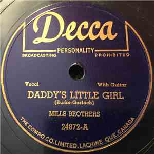 Mills Brothers - Daddy's Little Girl / If I Live To Be A Hundred download flac