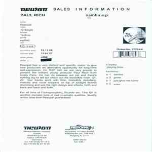 Paul Ritch - Samba E.P. download flac