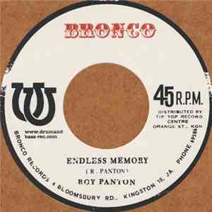 Roy Panton / Boris Gardiner - Endless Memory / I'm Alone download flac