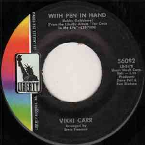 Vikki Carr - With Pen In Hand download flac