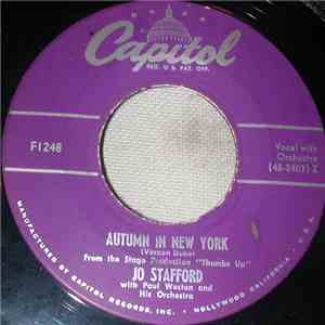 Jo Stafford - Autumn In New York / Autumn Leaves download flac