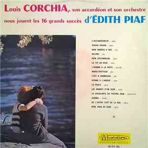Louis Corchia Et Son Orchestre - Les 16 Grands Succès D'Edith Piaf download flac
