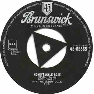 Bing Crosby, The Buddy Cole Trio - Honeysuckle Rose / Swanee download flac