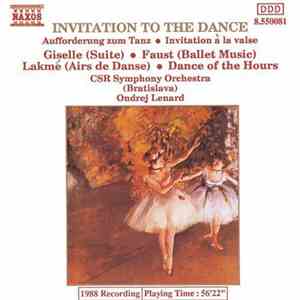 CSR Symphony Orchestra (Bratislava), Ondrej Lenárd - Invitation To The Dance download flac