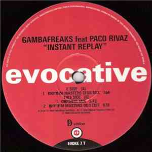 Gambafreaks Feat. Paco Rivaz - Instant Replay download flac