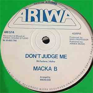 Macka B - Don't Judge Me download flac
