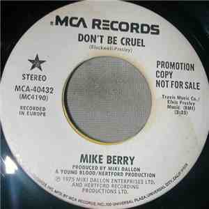 Mike Berry - Don´t Be Cruel download flac