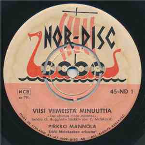 Pirkko Mannola - Viisi Viimeistä Minuuttia / Cerasella download flac