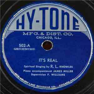R.L. Knowles Piano Accompaniment James Miller - It's Real / Amen download flac