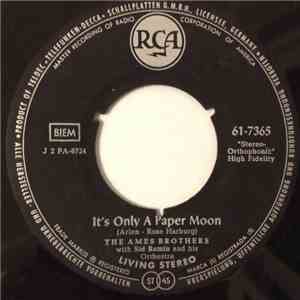 The Ames Brothers With Sid Ramin And His Orchestra - It's Only A Paper Moon download flac