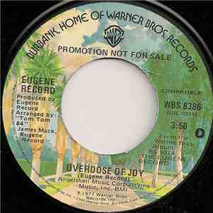 Eugene Record - Overdose Of Joy download flac